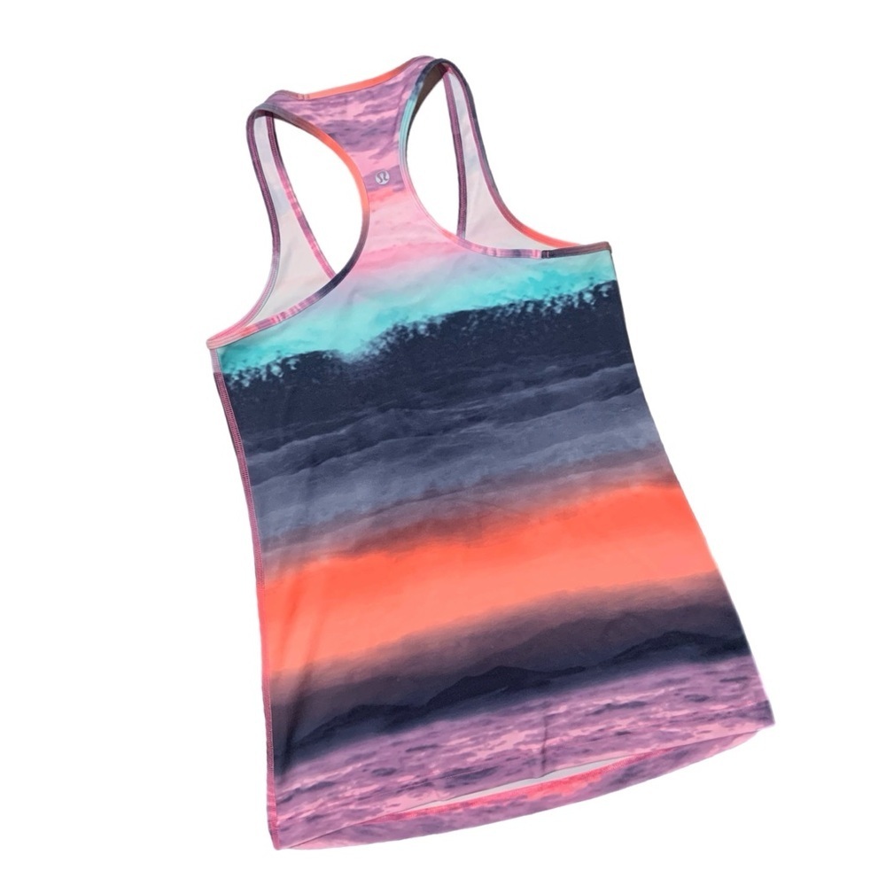Lululemon Cool Racerback Beachscape Multi - Picture 3 of 8